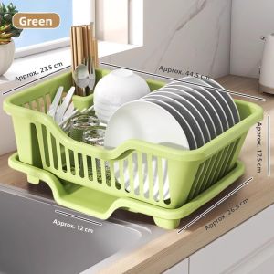 NIANXU | Kitchen Dish Drain Basket & Storage Rack