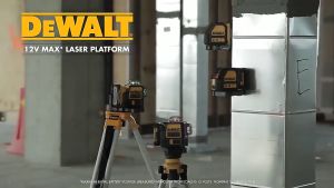 (Free replacement) DEWALT DW089LG Cordless Level Laser 16 line  laser level 16 line auto leveling Comes with 2 12V lithium batteries