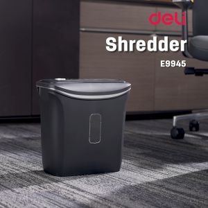 Máy Hủy Tài Liệu Cao Cấp Deli Chính Hãng Dòng E99 - Máy Băm Máy Hủy Tài Liệu Siêu Nhỏ Dung Tích Khoang Chứa Lớn Hủy Nhiều Tờ Cùng Lúc Công Suất Mạnh Mẽ Phù Hợp Cho Bảo Mật Giấy Tờ Trong Doanh Nghiệp Văn Phòng Nhà Trường