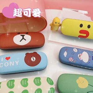 Hộp đựng kính mắt hộp đựng mắt kính hình thú dễ thương bảo vệ khỏi bụi bẩn