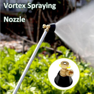 Agricultural High-Pressure Air Vortex Spraying Nozzle Adjustable Water Outlet Nozzle For Flower Grass Gardening