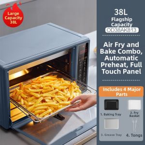 Supor | Small Air Fryer Toaster Oven Combo
