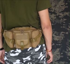 Tas Slempang Pria Tactical 2024 & Tas Pinggang Cowok Tentara