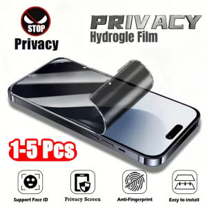 1-5Pcs Privacy Hydrogel Film for iPhone 17 Air 16 15 14 13 12 11 Pro Max Mini 6 6s 7 8 Plus X XS XR SE 2020 Screen Protector