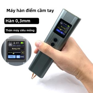 Nâng Cấp Mini Di Động Cầm Tay Điểm Máy Hàn 11 Bánh Răng Có Thể Điều Chỉnh Màn Hình Hiển Thị Kỹ Thuật Số Hoạt Động Bằng Pin Máy Hàn Tự Động & Bằng Tay