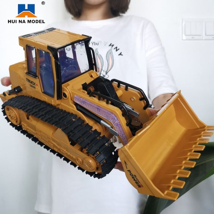 HuiNa CY1700 1/50 Druckguss Bulldozer Earthmover Statisches Modell