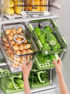Thick Handle Food Grade Freshness Storage Box