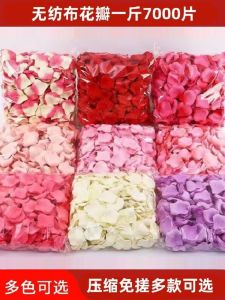 No Rubbing Artificial Rose Petals Wedding Proposal Decoration Confetti Proposal Petal Rain Wedding Room Decoration Supplies