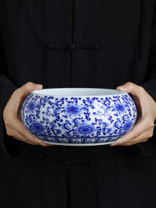 Đĩa Đựng Trà Hoa Sen Xanh Lớn Bằng Gốm Sứ Dùng Tại Nhà Phụ Kiện Trà Gốm Thủ Công Đĩa Đựng Trà Nước