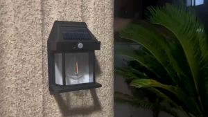 Lampu Dinding Solar & Sensor Gerak: Pilihan Hemat Energi & Tahan Cuaca