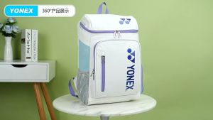 [HOẢ TỐC🔥] Balo cầu lông chống nước YONEX ba lô tennis không thấm nước YONEX_1408 Badminton Bag 46*18*32CM