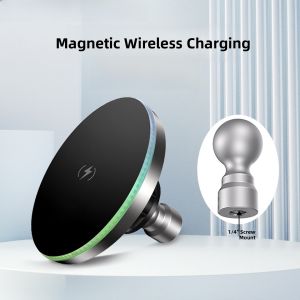 LanParte Original Magnetic Head Phone Holder Car Mount Android Universal ABS Plastic Metal Material Strong Adhesive 17mm Ball Head