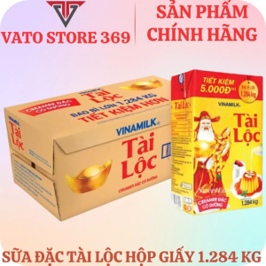 Sữa đặc có đường TÀI LỘC hộp 1.284 kg