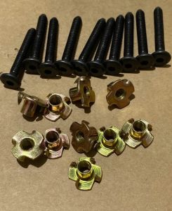 10.pcs mur+baut JCBC speaker m.6 untuk speaker (15 & 18 inch)  mur cakar tanam JCBC m6 +baut KD  baut speaker kunci L