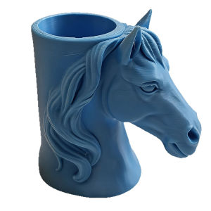 Creative Horsehead Pen Holder Office and Study Decoration Ornaments