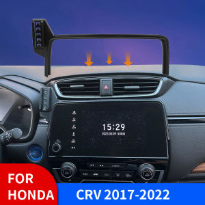 For Honda CRV CR-V C RV 2017 2018 2019-2022 Car Phone Holder Screen Fixed Base Bracket Wireless Charging Interior Accessories