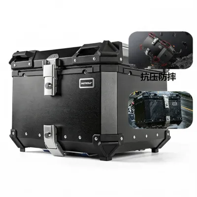 Motowolf | Waterproof Large Capacity Motorcycle Rear Box