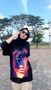 Triad T-shirt Oversize Dont Touch Me | Kaos Oversized Graphic Pria dan Wanita | A4866