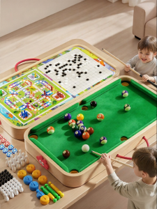 FUZAO | 6-in-1 Educational Kids Pool Table