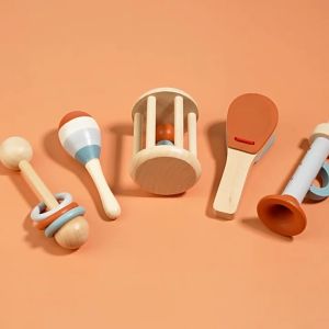 Wooden Musical Instrument Toy 5 Piece Set