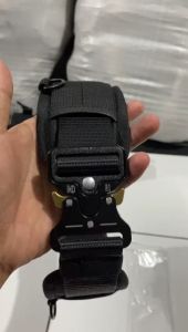 Ikat Pinggang Pria Hitam & Kopel Walbert Multifungsi I Kopel Tactical Hitam Multifungsi Slot Besi TNI - POLRI - Brimob - Militer