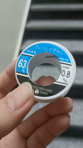 Cuộn dây hàn điện tử 0.8mm thiếc 63% – phụ kiện hàn mạch tiện dụng