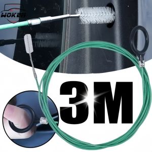 WOKEN 3M Hose Car Sunroof Drain Hole Flexible Cleaning Brush & Drainage Unblocking Tool