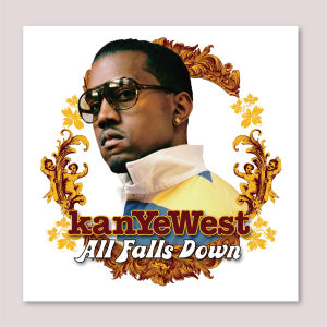 Kanye West Album Cover Poster Hip Hop Rap Bedroom Room Dormitory Decorative Unframed Wall Art Sticker Modern Home Decor