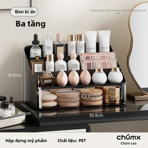CHUMX | Hộp Đựng Mỹ Phẩm Chống Bụi Dung Lượng Lớn