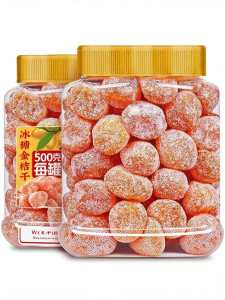 Zero-fat Snow Orange & Licorice Dried Kumquat Preserved Fruit Snack