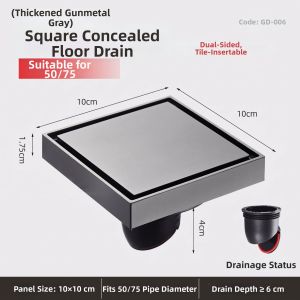 JIAYUN | Odor-Preventing Drain Cap