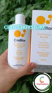Dầu Gội Caditar Shampoing Cheveux Secs 150ML Dưỡng Ẩm Cho Tóc Khô Dry Hair (Hàng Nhập Khẩu)