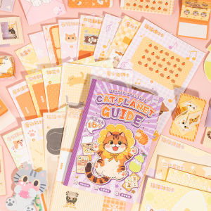 20 Pcs Kawaii Ins Paper Card DIY Decoration Idol Photocard Scrapbooking Diary Background Collage Material Paper Stationery