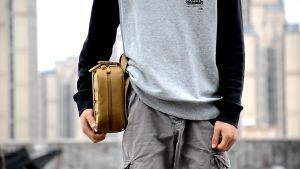 First Aid Pouch Tactical Medical Bag Multi Functional Waist Bag Pack Camping EMT Emergency Case Survival beg Kecemasan