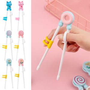 Children Training Chopsticks New Children Correct Usage Cartoon Learn Chopsticks Eating Training Chopsticks