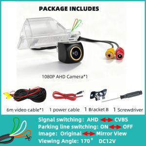 QXNY Backup Camera Rear View Reverse 170° AHD1080P/720P Cam Parking Safety Fits Nissan Qashqai Patrol Kicks Sunny Infiniti Q50