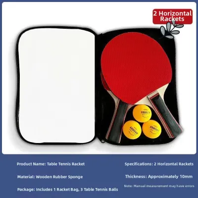 gumahus | Long Handle Beginner Table Tennis Paddles 2 Pieces