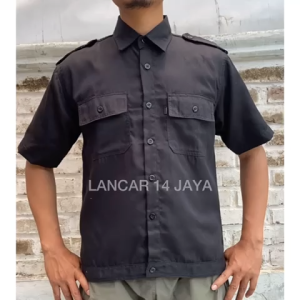 Kemeja Twill Pria Impor Lengan Pendek Premium Kemeja twill Polos Pria Wanita Casual Distro