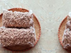 1kg bạc hà núi sợi khô sao vàng hạ thổ hút chân không