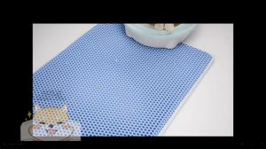 PETIME Waterproof Double Layer Cat Litter Trapper Mat Pad Trapping Mat Waterproof Eva Washable Carpet Kucing  宠物猫砂垫