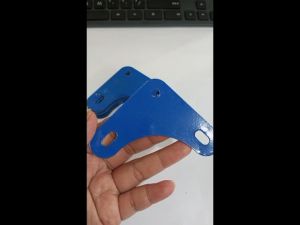 Plat Siku Lubang (Biru) /10pcs