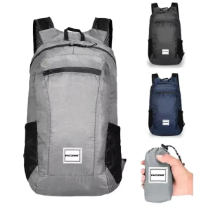 other | Ultra-Thin Waterproof Nylon Backpack Foldable Hiking Camping Backpack Ultra-Lightweight Packable Cycling Backpack for Men And Wo