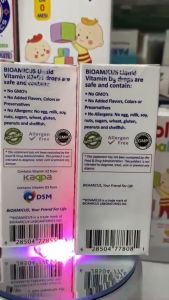 Bioamicus Vitamin D3 K2 MK7 Tăng Hệ Miễn Dịch Chắc Khỏe Xương Cho Bé Từ Sơ Sinh chai 10ml