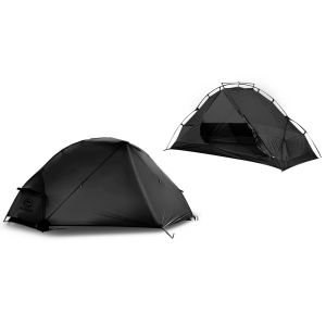 Aricxi Single Person 15D Silicone Coated Nylon Outdoor Camping Tent Hiking Mountain Climbing Tent Peak1 Camping Travel Gear