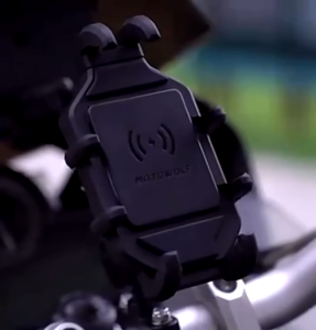 ที่ยึดโทรศัพท์มือถือมอเตอร์ไซค์ เหมาะสำหรับโทรศัพท์มือถือ 4.7-7.1 นิ้ว พร้อมระบบกันสั่น พร้อมที่ยางดูดซับแรงกระแทก พร้อมเม้าท์ยึดอุปกรณ์เสริม