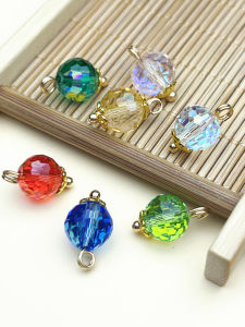 Nút Trang Trí Đá Pha Lê Hanfu Nút Đèn Lồng Tròn Nhiều Màu Nút Áo Sơ Mi Nút Chân Nút Trang Trí DIY Cho Đồ Thủ Công Tại Nhà