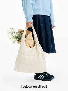 Original Large Capacity Tote Bag Lightweight Casual Commuter Hobo Computer Bag for Women Soft Handle Magnetic Buckle Closure