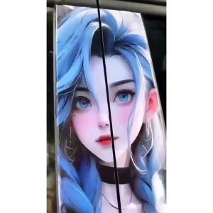 Ready Stock Car sticker PE film Cover Stripe Car Door Center 194 Gundam Column Pillar sticker Car Window Middle