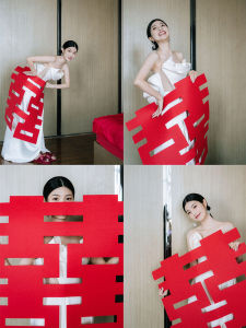 Extra Large Wedding Celebration Adhesive Characters Long Strip Decorations Engagement Marriage Essentials Comprehensive Supplies