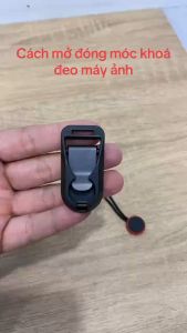 Khóa Cài Thao Tác Nhanh Cho Máy Ảnh DSLR Micro Móc Khóa Đeo Máy Ảnh